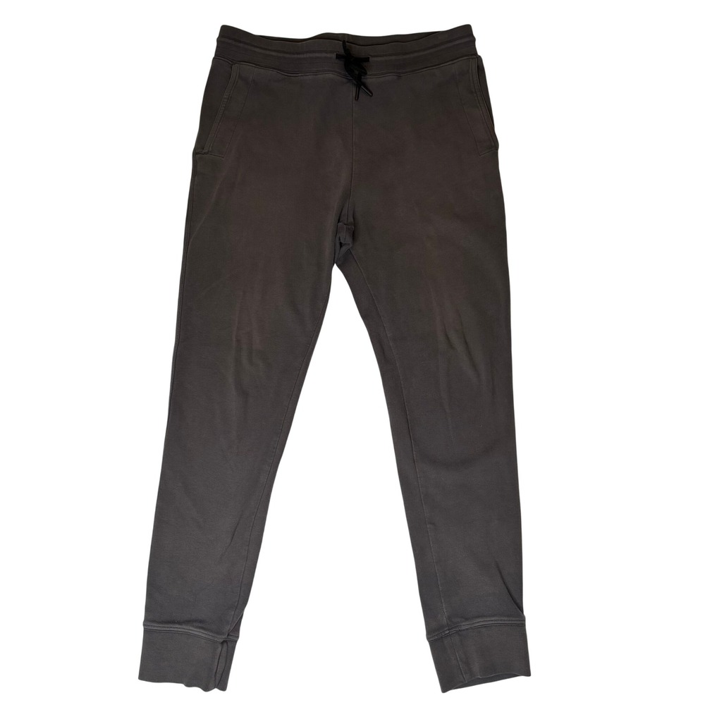 American Giant Mens Sweatpants Joggers Gray Drawstring Casual Made in USA